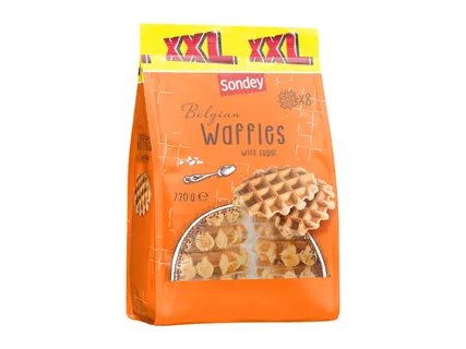 SONDEY XXL Belgian Waffles with Sugar