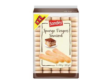 SONDEY XXL Sponge Fingers Savoiardi
