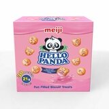 Hello Panda Strawberry Filled Biscuits, 30 x 21g