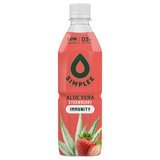 Simplee Aloe Vera Strawberry, 12 x 500ml