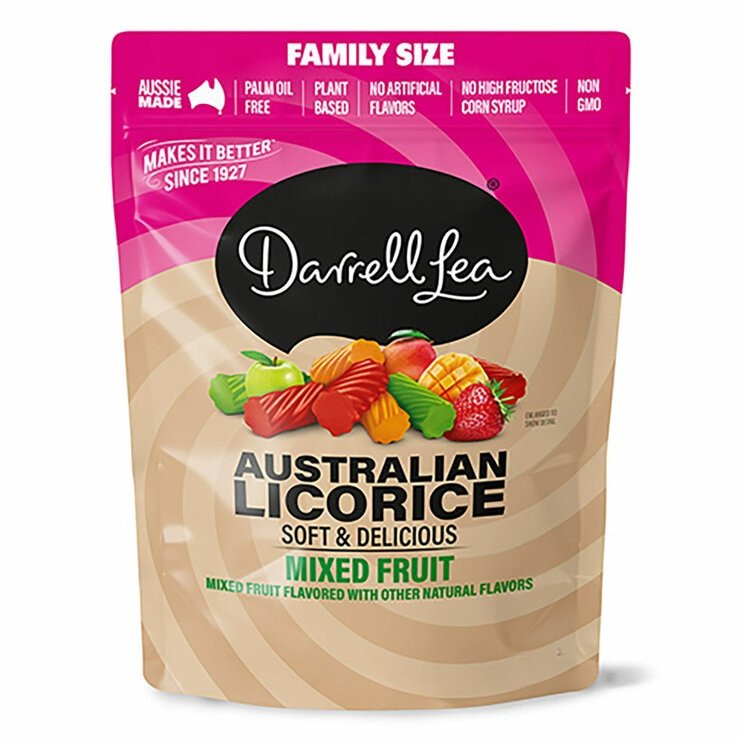 Darrell Lea Mixed Fruit Liquorice, 800g